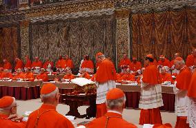 File - Conclave at the Vatican