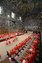 File - Conclave at the Vatican