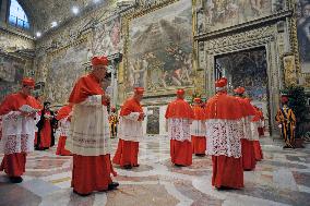 File - Conclave at the Vatican