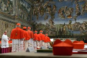 File - Conclave at the Vatican