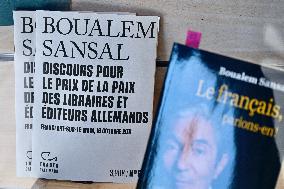 Boualem Sansal Literary Works - Strasbourg