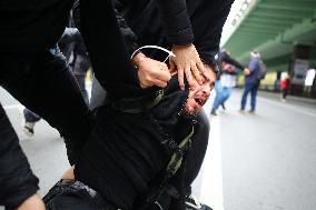 Police Arrest Demonstrators Of May Day March - Istanbul