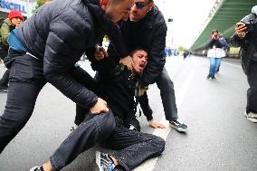 Police Arrest Demonstrators Of May Day March - Istanbul