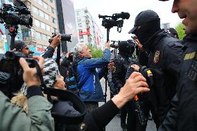 Police Arrest Demonstrators Of May Day March - Istanbul