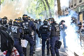 Labor Day Demonstration - Lyon
