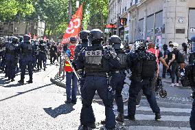 Labor Day Demonstration - Lyon