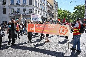 Labor Day Demonstration - Lyon