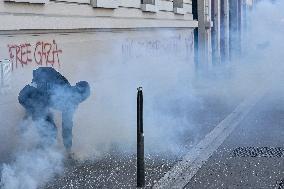 Labor Day Demonstration - Lyon