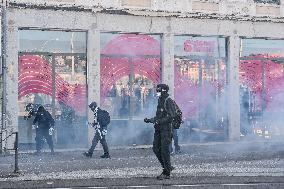 Labor Day Demonstration - Lyon