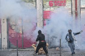 Labor Day Demonstration - Lyon