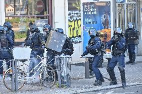 Labor Day Demonstration - Lyon