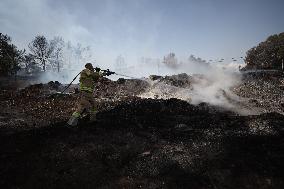 Wildfires Rage Outside Jerusalem - Israel