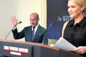 White House press briefing - Washington