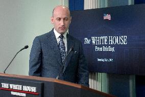 White House press briefing - Washington