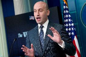 White House press briefing - Washington