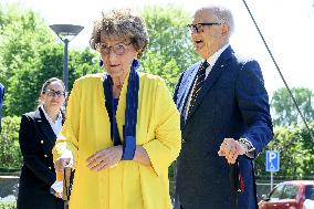 Princess Margriet Opens Exhibition Indigenous Liberators - Netherlands