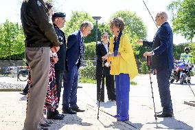 Princess Margriet Opens Exhibition Indigenous Liberators - Netherlands