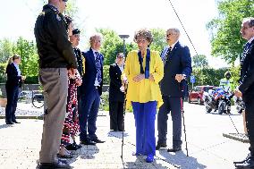 Princess Margriet Opens Exhibition Indigenous Liberators - Netherlands