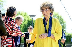 Princess Margriet Opens Exhibition Indigenous Liberators - Netherlands