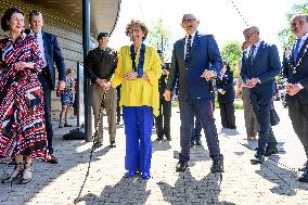 Princess Margriet Opens Exhibition Indigenous Liberators - Netherlands