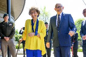 Princess Margriet Opens Exhibition Indigenous Liberators - Netherlands