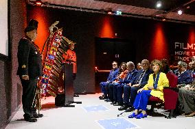 Princess Margriet Opens Exhibition Indigenous Liberators - Netherlands