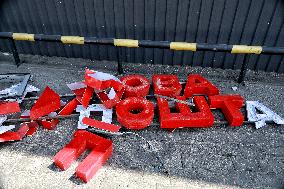 Russian drone strikes Nova Poshta department in Odesa