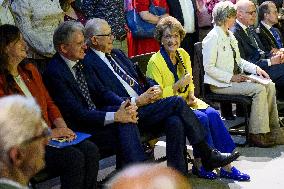 Princess Margriet Opens Exhibition Indigenous Liberators - Netherlands
