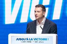 French Far-Right Party Meeting of Labour Day - Narbonne