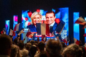 French Far-Right Party Meeting of Labour Day - Narbonne