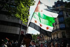 May Day Rally in Paris FA