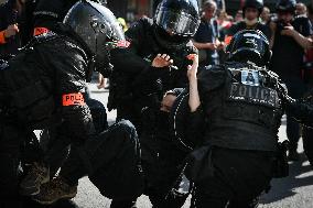 Clashes on May Day Rally in Paris FA