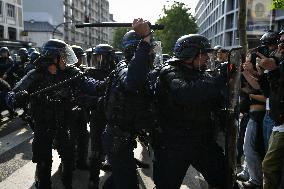 Clashes on May Day Rally in Paris FA