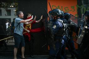 Clashes on May Day Rally in Paris FA