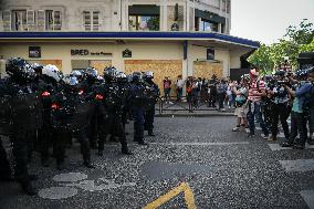 Clashes on May Day Rally in Paris FA