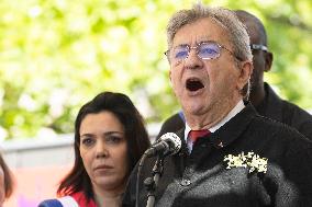 Politicians at May Day Rally - Paris