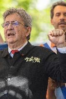 Politicians at May Day Rally - Paris
