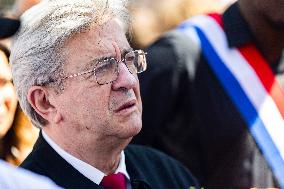 Politicians at May Day Rally - Paris