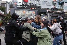 Clashes on May Day March - Istanbul