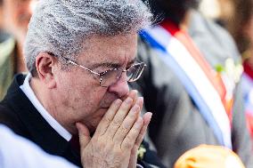 Politicians at May Day Rally - Paris
