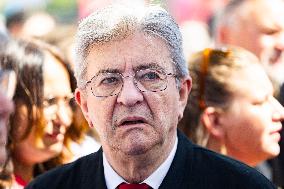 Politicians at May Day Rally - Paris
