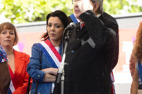 Politicians at May Day Rally - Paris