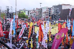May Day Demonstration March - Istanbul