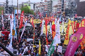May Day Demonstration March - Istanbul
