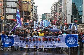 May Day Demonstration March - Istanbul