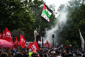 May Day Rally in Paris FA