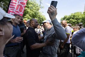 Socialist Party exfiltrated from Labour Day Rally - Paris RL