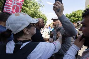 Socialist Party exfiltrated from Labour Day Rally - Paris RL