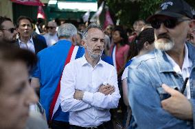 Socialist Party exfiltrated from Labour Day Rally - Paris RL