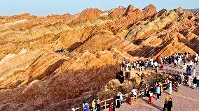 Danxia Landform Tour in Zhangye